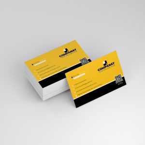 Matt Lamination Both Sides (Small) business card with a premium matte finish on both sides for a smooth, elegant, and professional appearance.