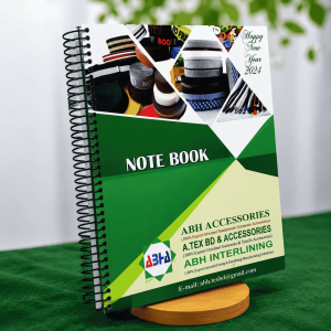 Custom Garments Notebook Printing for Factory, Merchandising, and Office Use